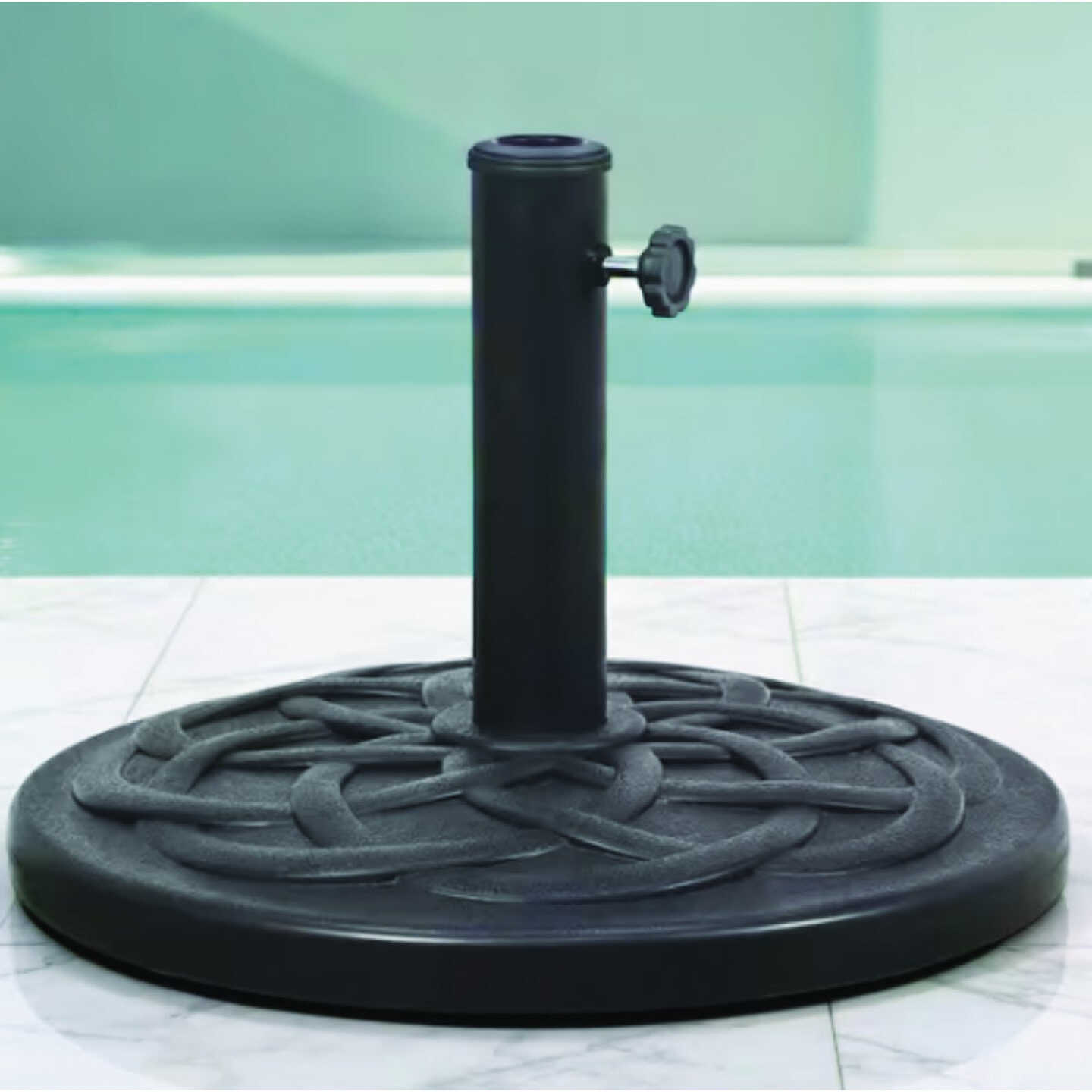 Sun-Ray 16.5 In. Black 20 Lb. Umbrella Base Image 1
