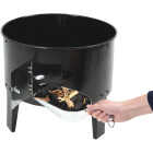 GrillPro 16 In. 400 Sq. In. Upright Traditional Water Charcoal Smoker Image 4