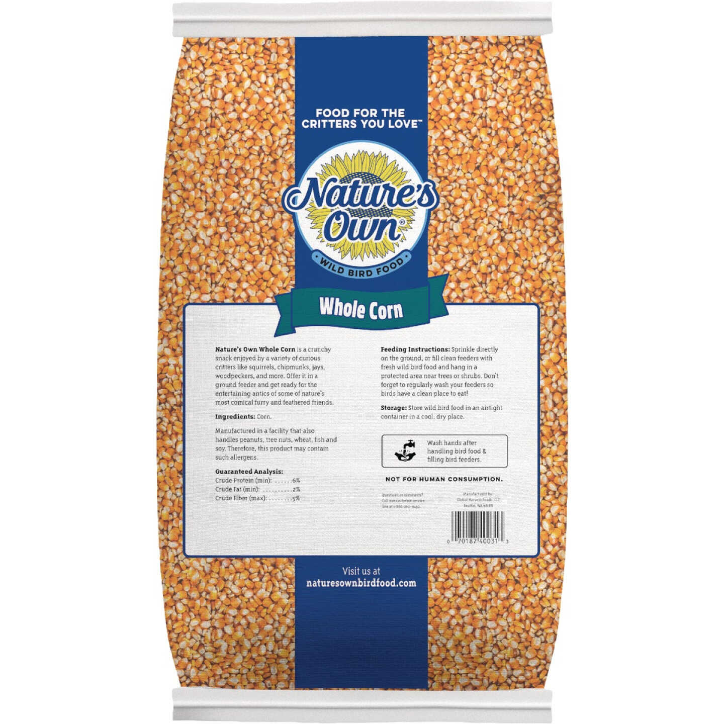 Nature's Own 50 Lb. Whole Corn Image 2