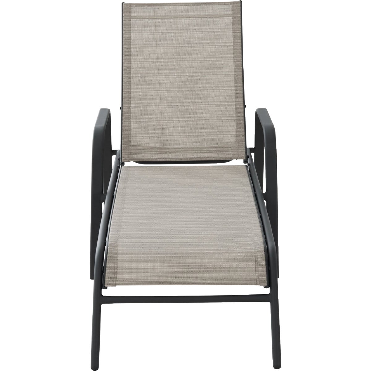 Sunjoy Beige Heavy-Duty Steel Chaise Lounge Chair Image 7