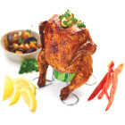 GrillPro Heavy-Duty Chrome Chicken Roaster Image 2