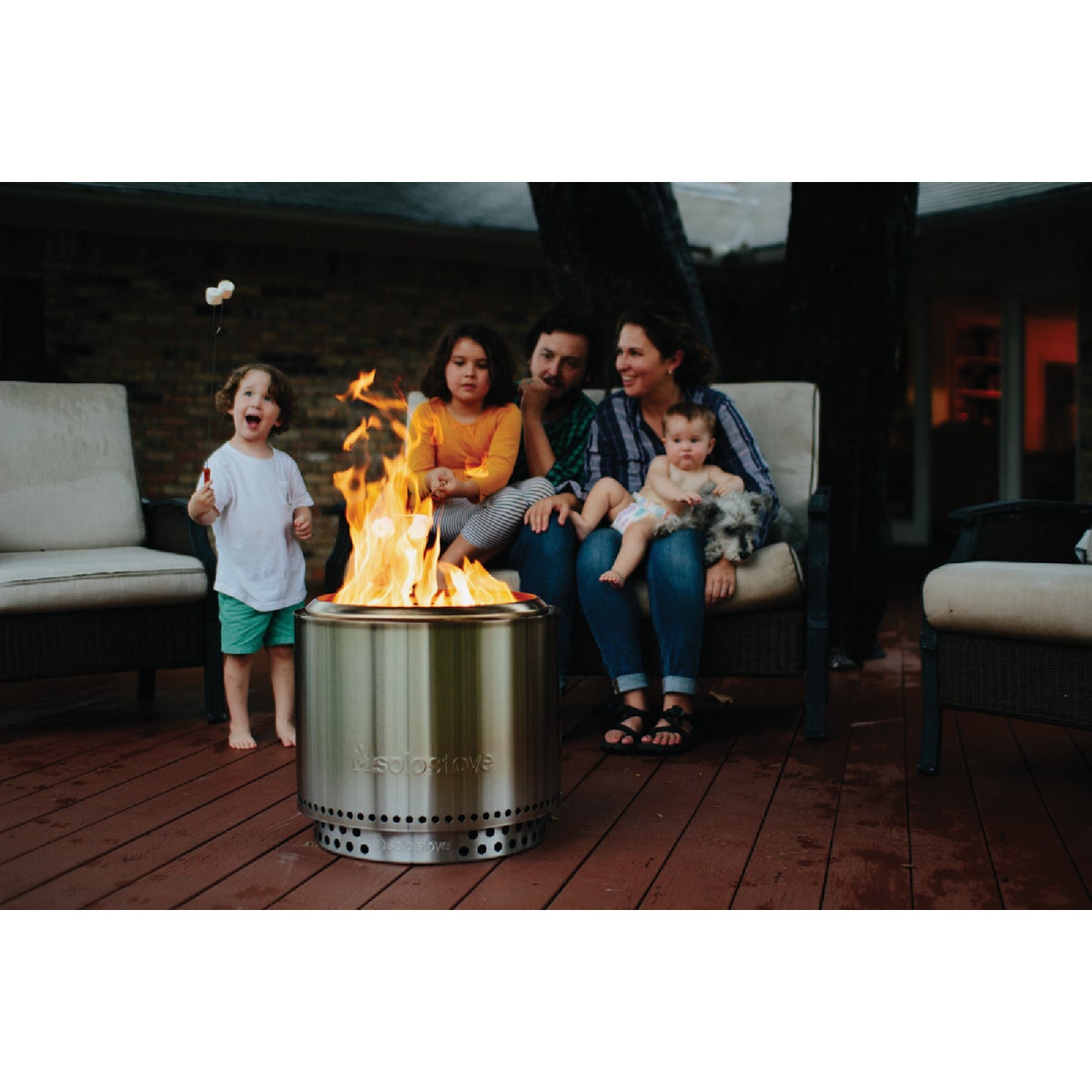 Solo Stove Bonfire 2.0 19.5 In. Round Wood Burning Smokeless Fire Pit with Stand Image 5