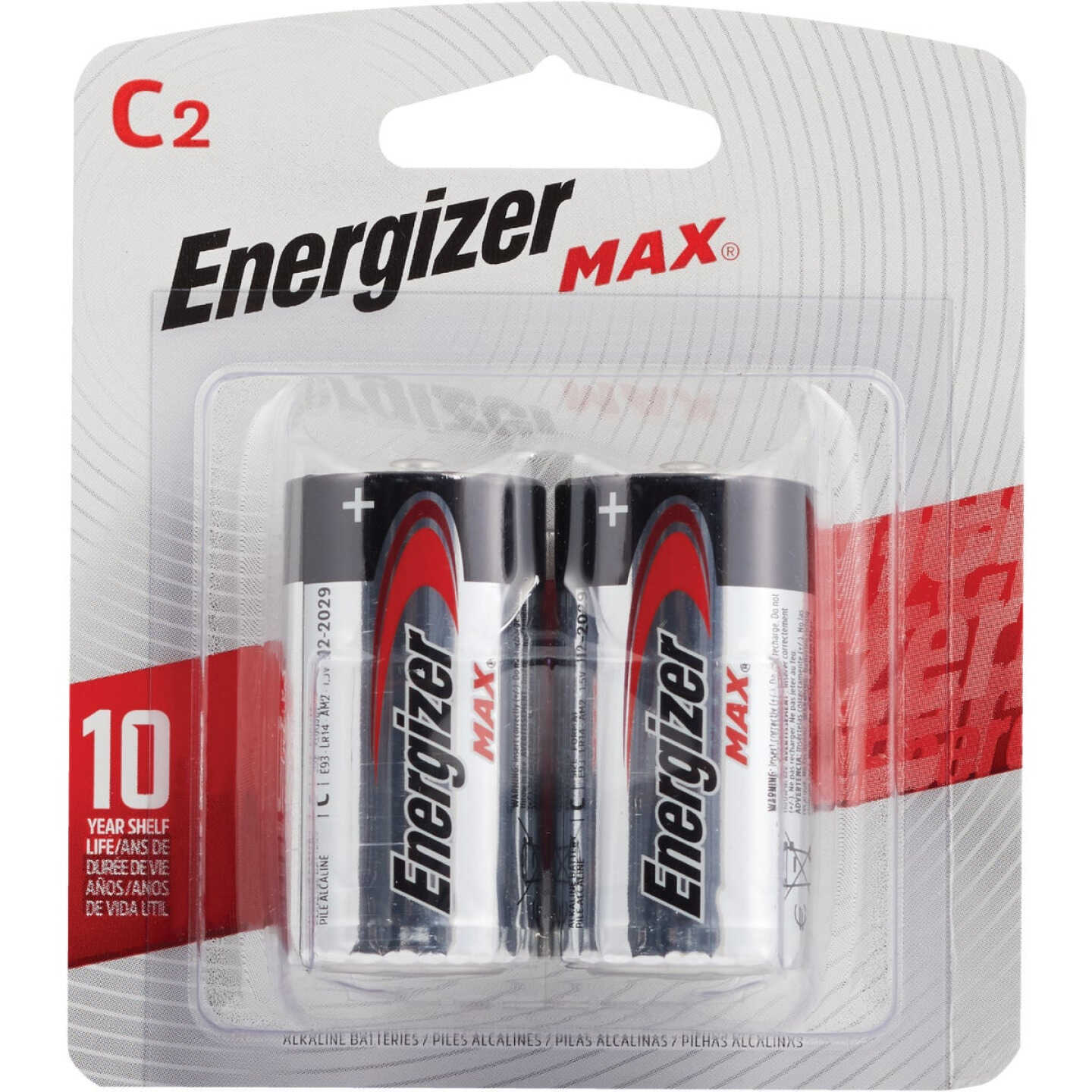 Energizer Max C Alkaline Battery (2-Pack) Image 1