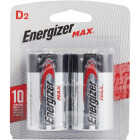Energizer Max D Alkaline Battery (2-Pack) Image 2