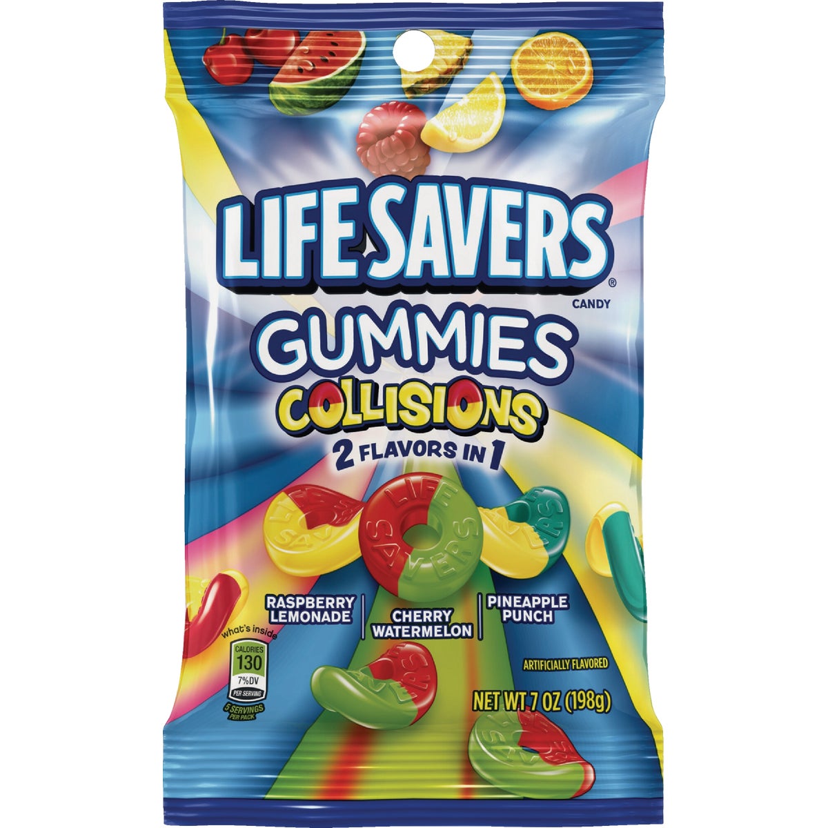 Life Savers 7 Oz. Collisions Gummies Candy