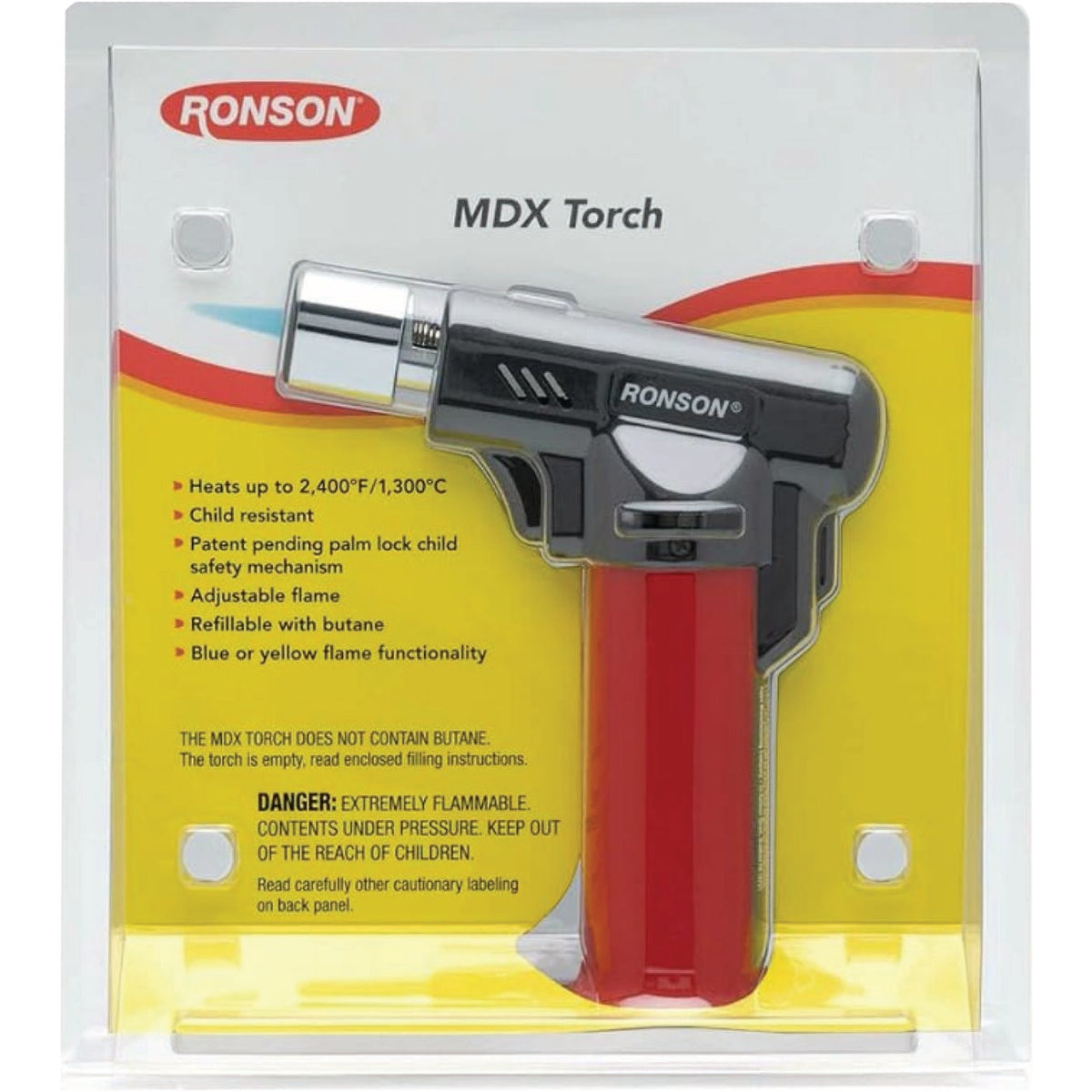 Ronson MDX Torch Butane Lighter Image 1