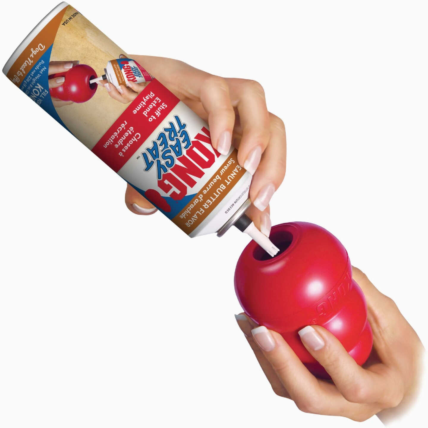 Kong Stuff'N Peanut Butter Flavor Paste Dog Treat, 8 Oz. Image 2