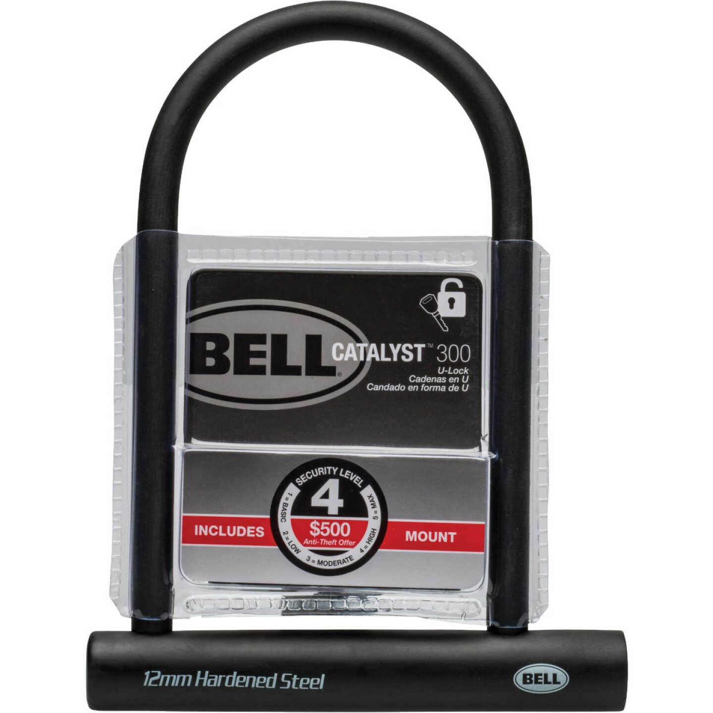 Bell Sports Hands Off 8 In. U-Lock Image 1