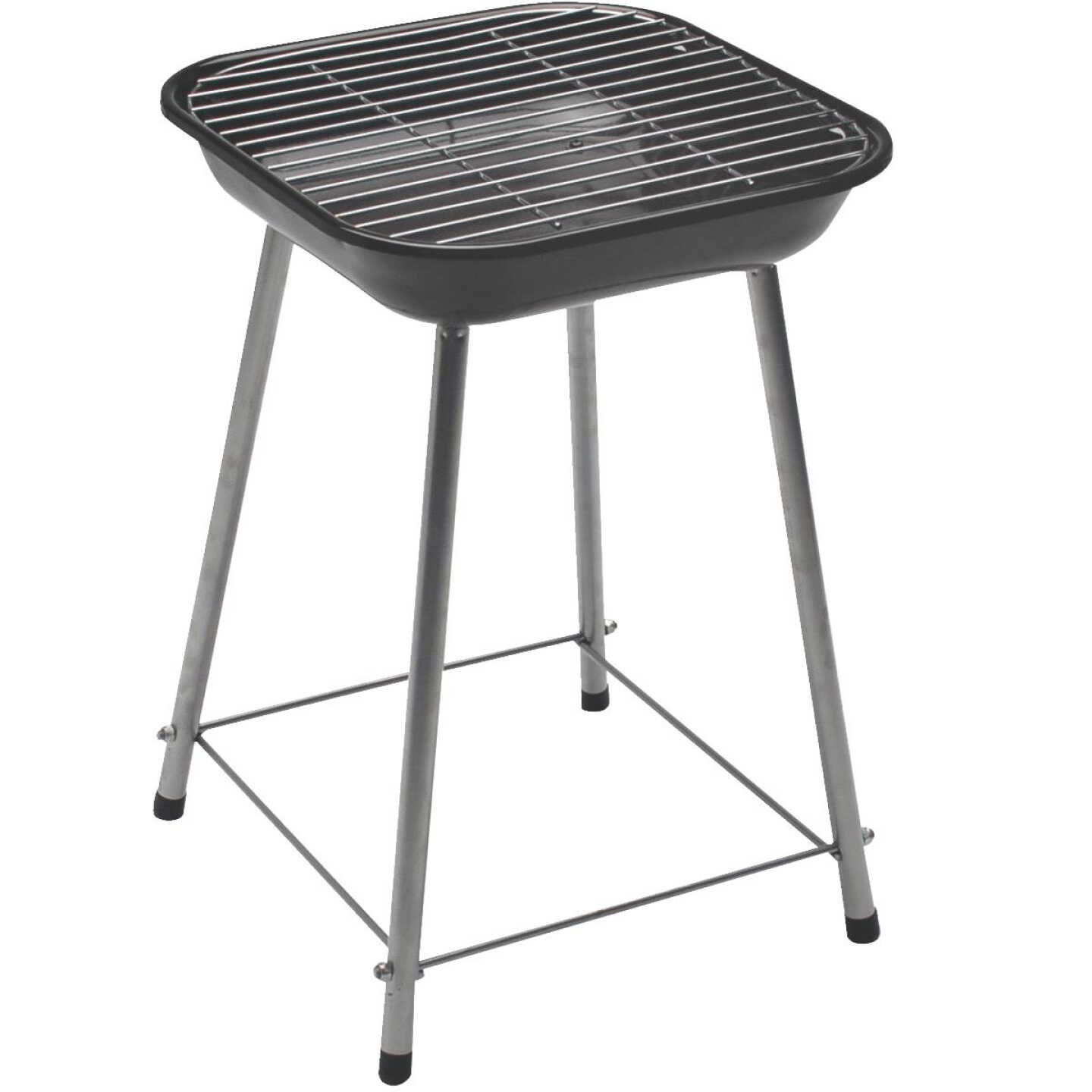 15" SQ CHARCOAL GRILL Image 1