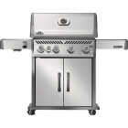 Napoleon Rogue Pro 525 4-Burner Natural Gas Grill with Infrared Side Burner, Stainless Steel Image 1