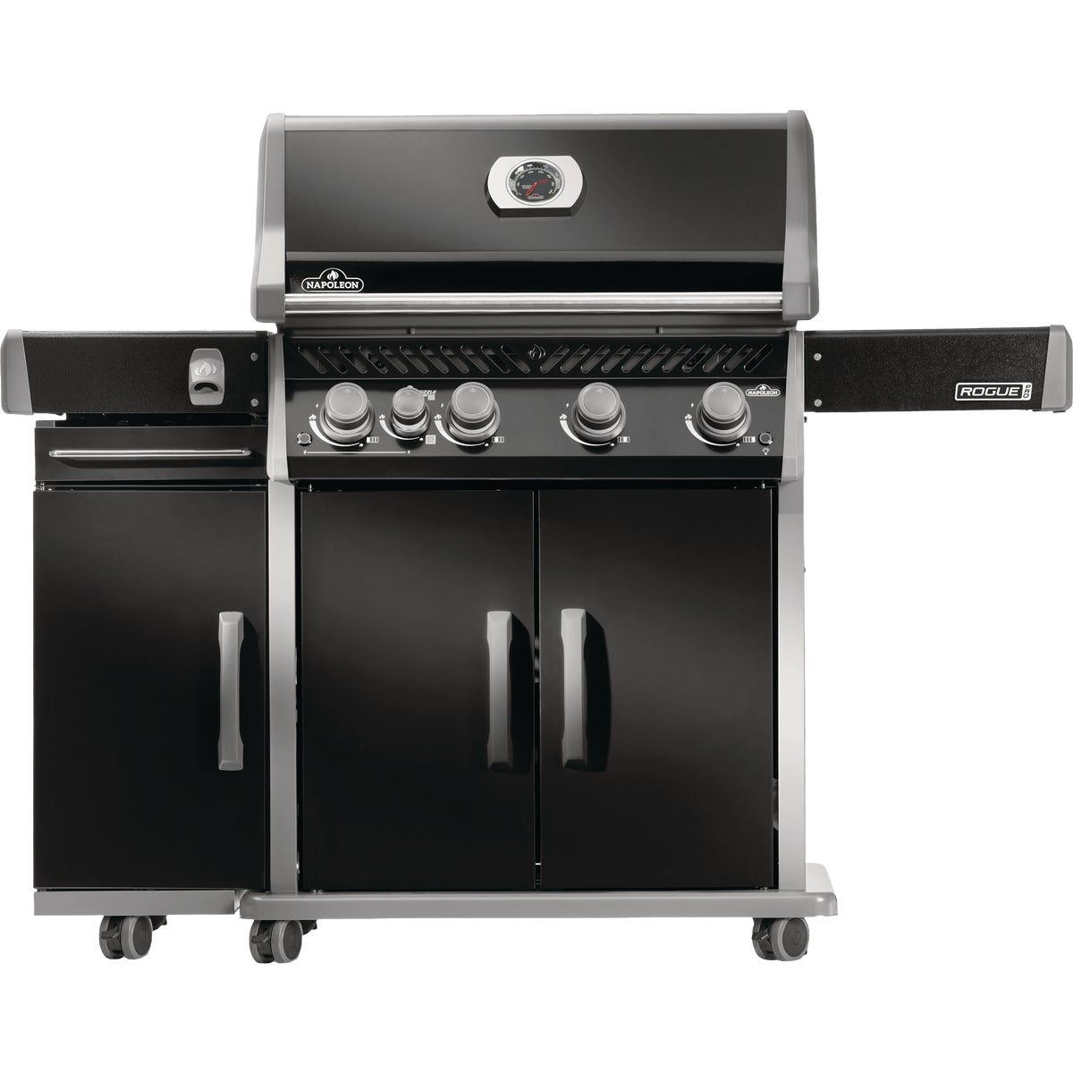 Napoleon Rogue PRO Black Under Grill Storage Cart Image 3