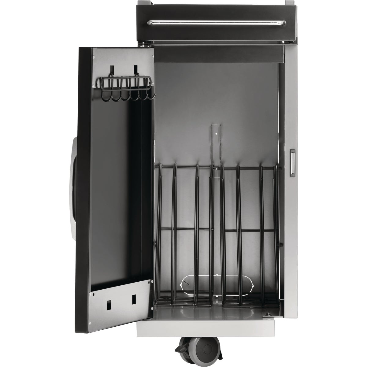 Napoleon Rogue PRO Black Under Grill Storage Cart Image 2