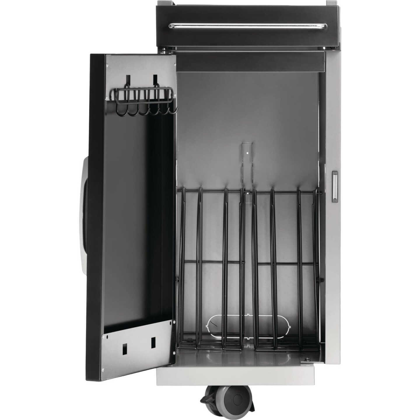 Napoleon Rogue PRO Black Under Grill Storage Cart Image 2