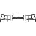 Northcape International Rockton 3-Piece Loveseat Chat Set (Frames Only) Image 1
