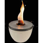 Sterno Small Cocoa & Sand with Dark Brown Lid Tabletop Fire Pit Image 5