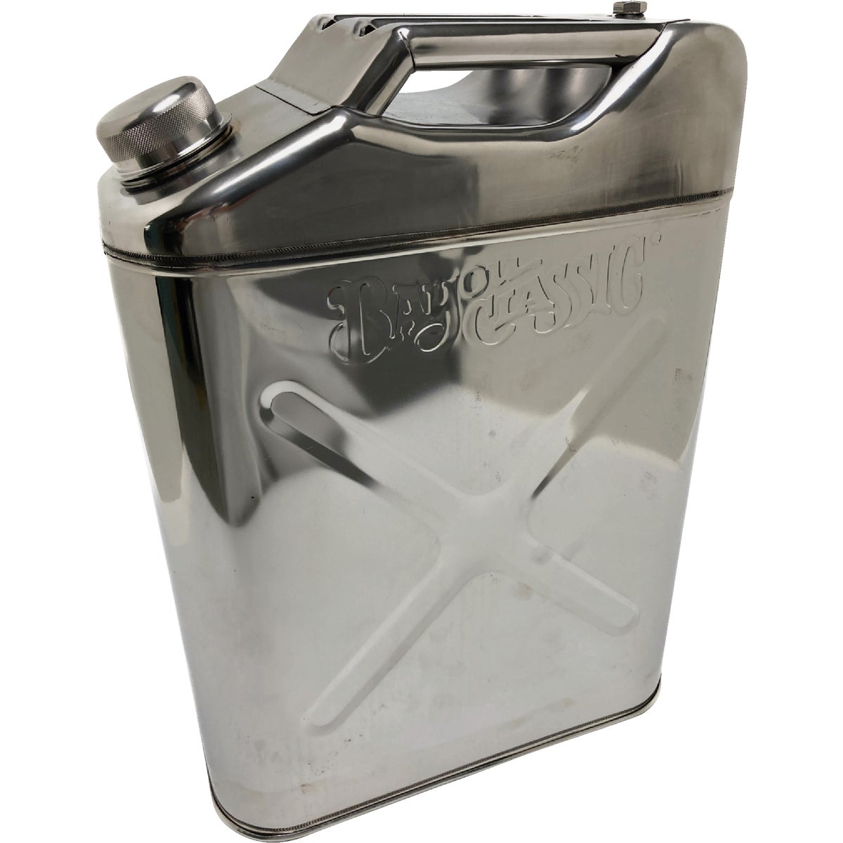 Bayou Classic 20 Qt. Stainless Steel Cooking Oil Can