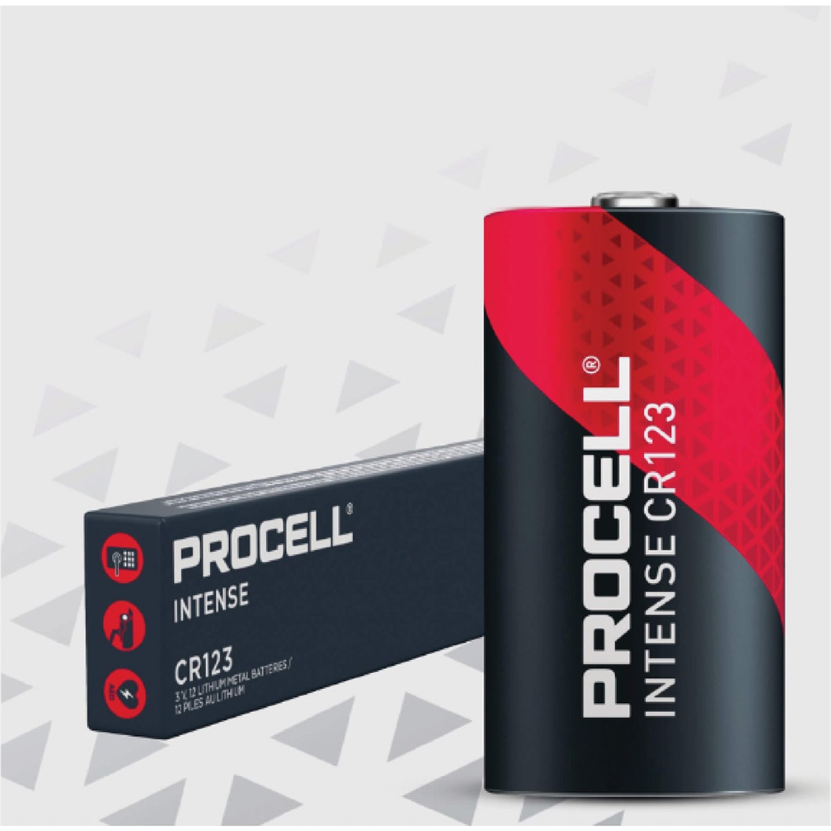 Procell High Power 123 3V Lithium Battery (12-Pack) Image 2