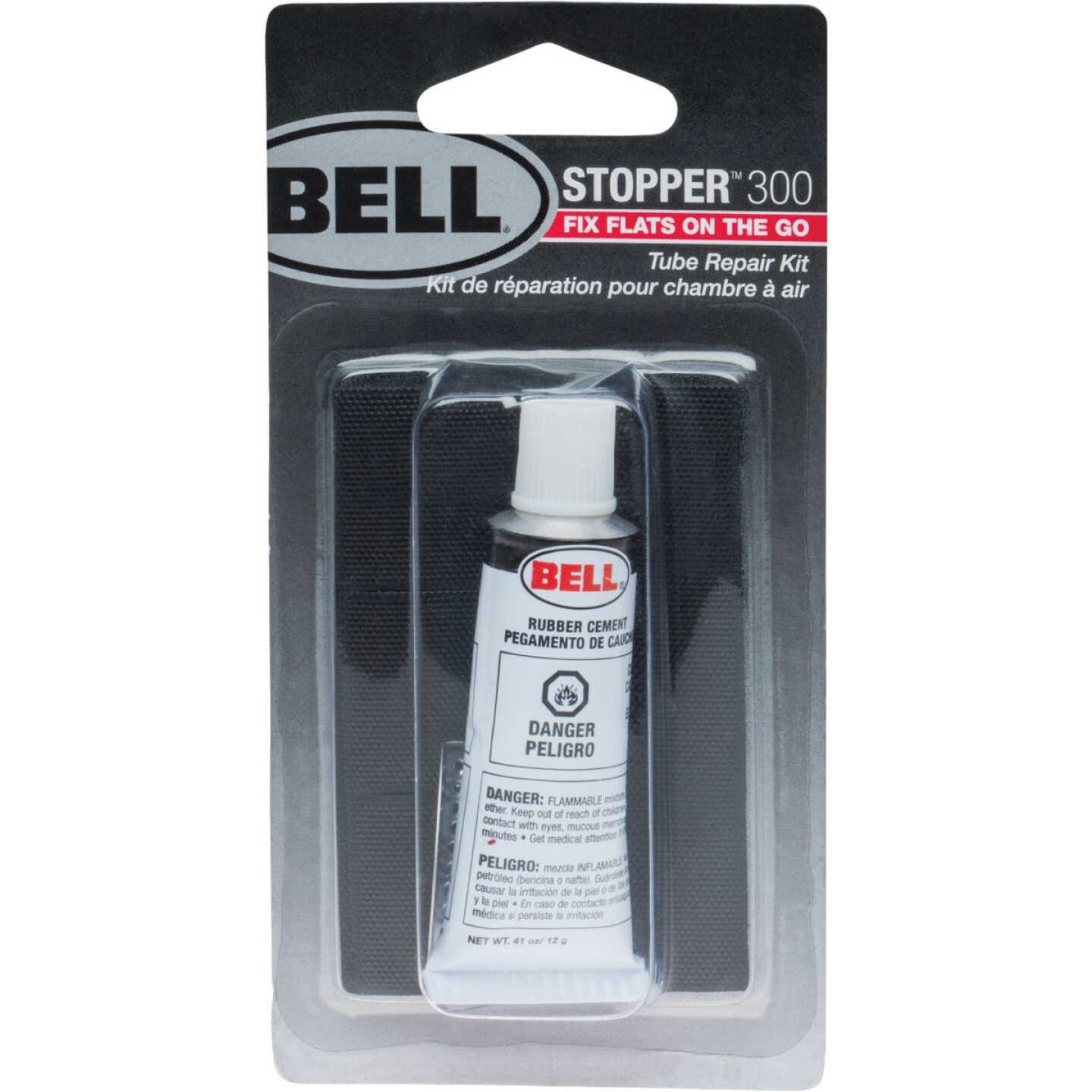 Bell Sports Stopper 300 12-Patch Bicycle Tube Repair Kit Image 1