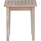 Linon Svana 18 In. Square Natural Finish Wood Side Table Image 7