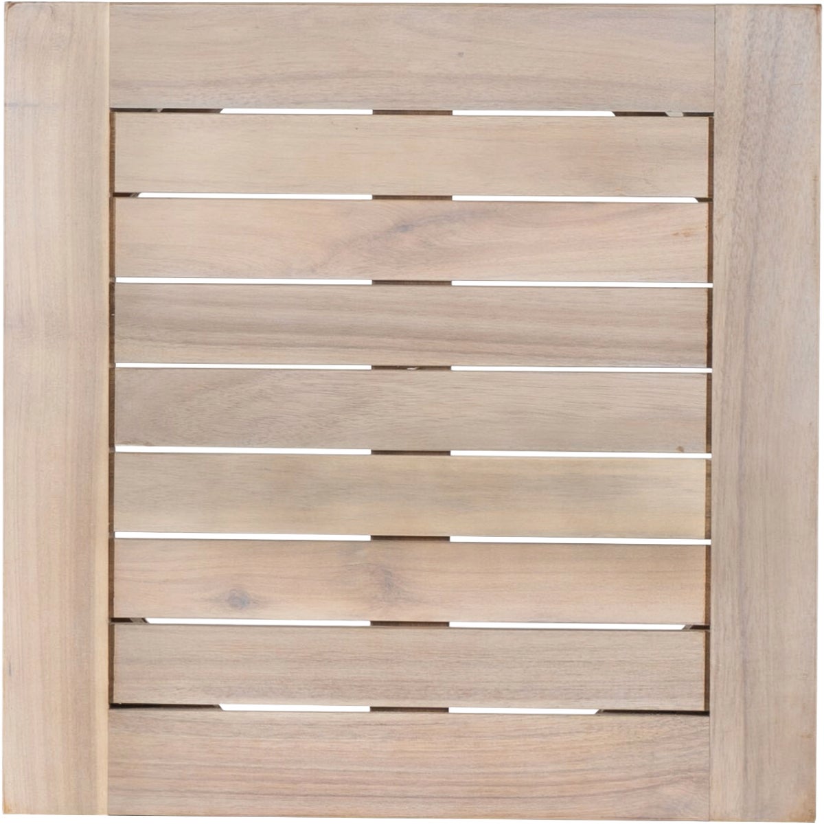 Linon Svana 18 In. Square Natural Finish Wood Side Table Image 6