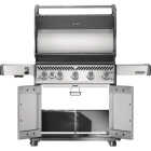 Napoleon Rogue Pro 625 5-Burner LP Gas Grill with Infrared Side Burner, Stainless Steel Image 5