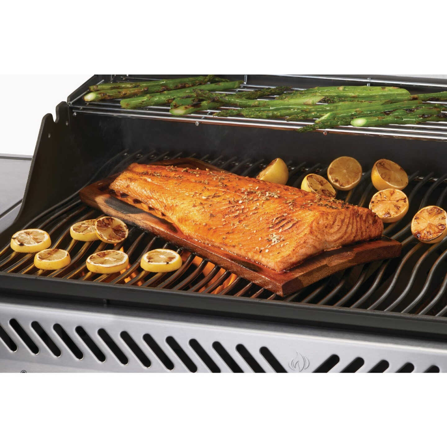 Napoleon Rogue Pro 625 5-Burner LP Gas Grill with Infrared Side Burner, Stainless Steel Image 3