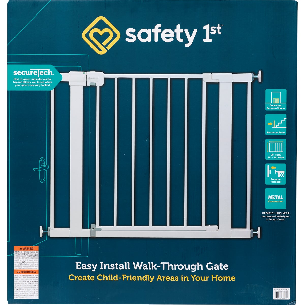 Safety 1st Easy Install Auto-Close Safety Gate