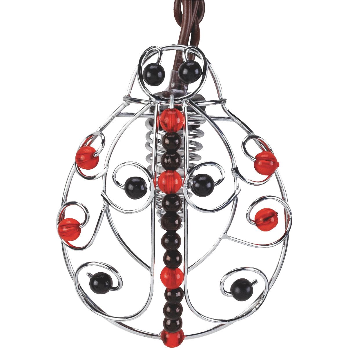 10CT BEADED LADYBUG Image 1
