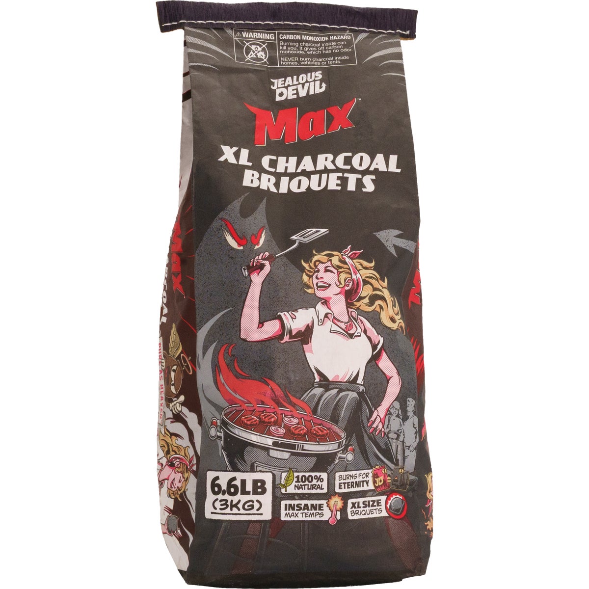 Jealous Devil Max 6.6 Lb. Pillow Charcoal Briquets