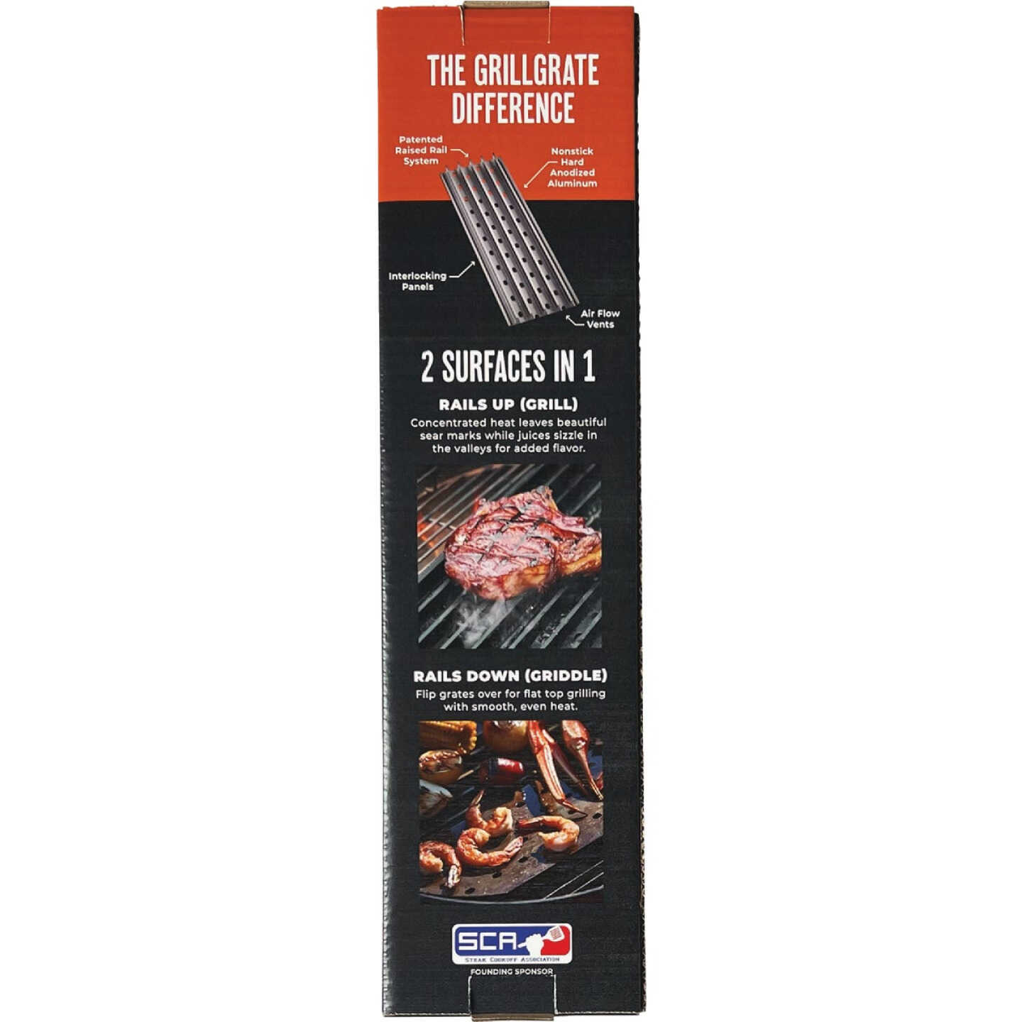 GrillGrate The Sear Station 15 In. Pellet Grill Grate Image 5