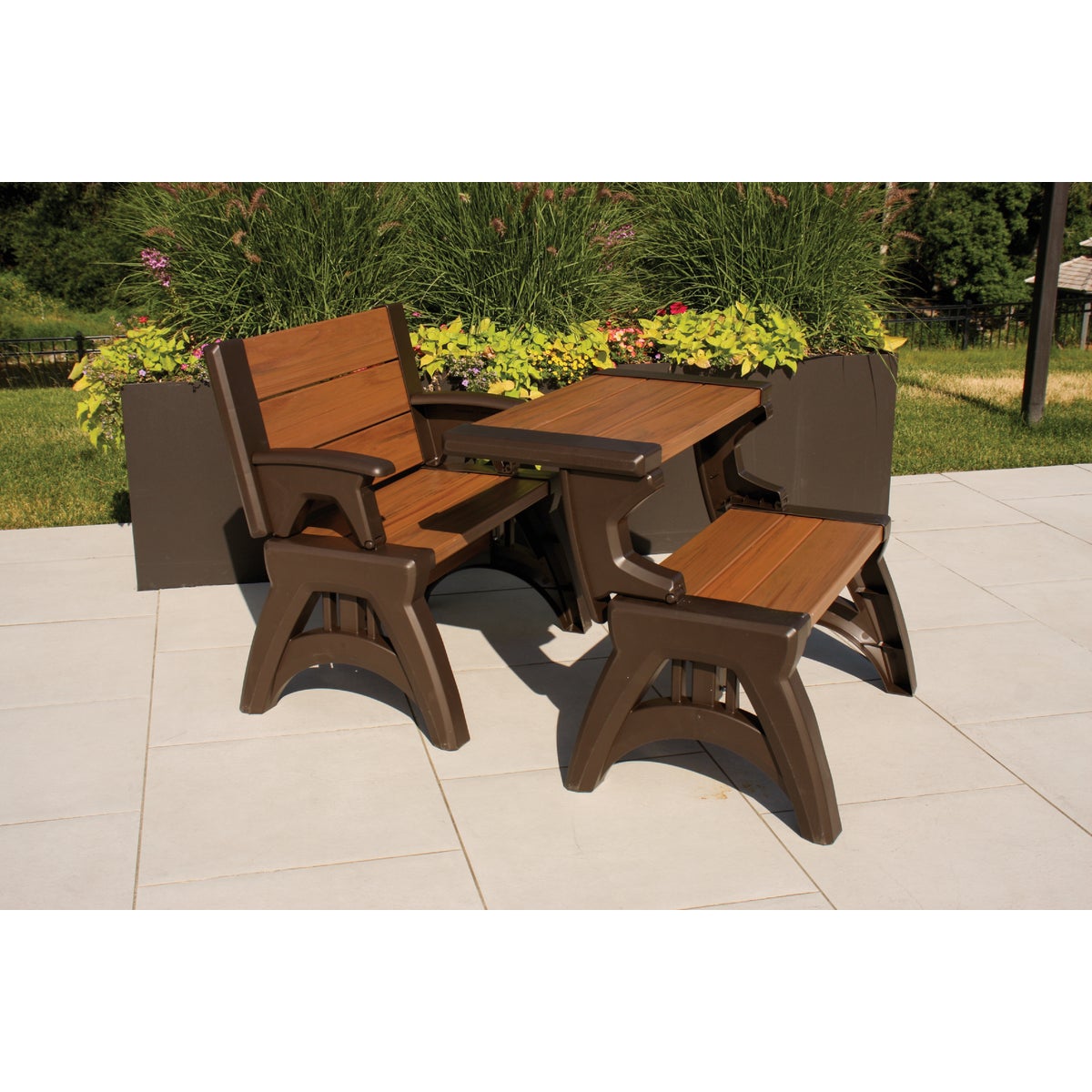 Convert A Chair Espresso Foldable Chair Image 4
