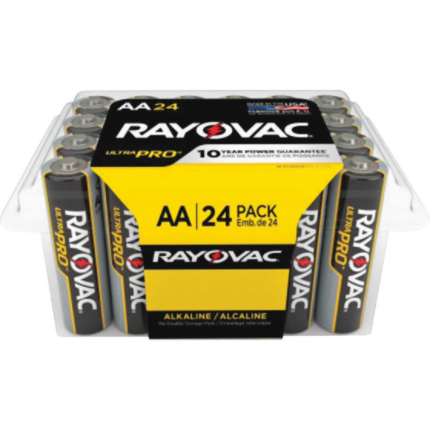 Rayovac UltraPro AA Alkaline Battery (24-Pack) Image 1