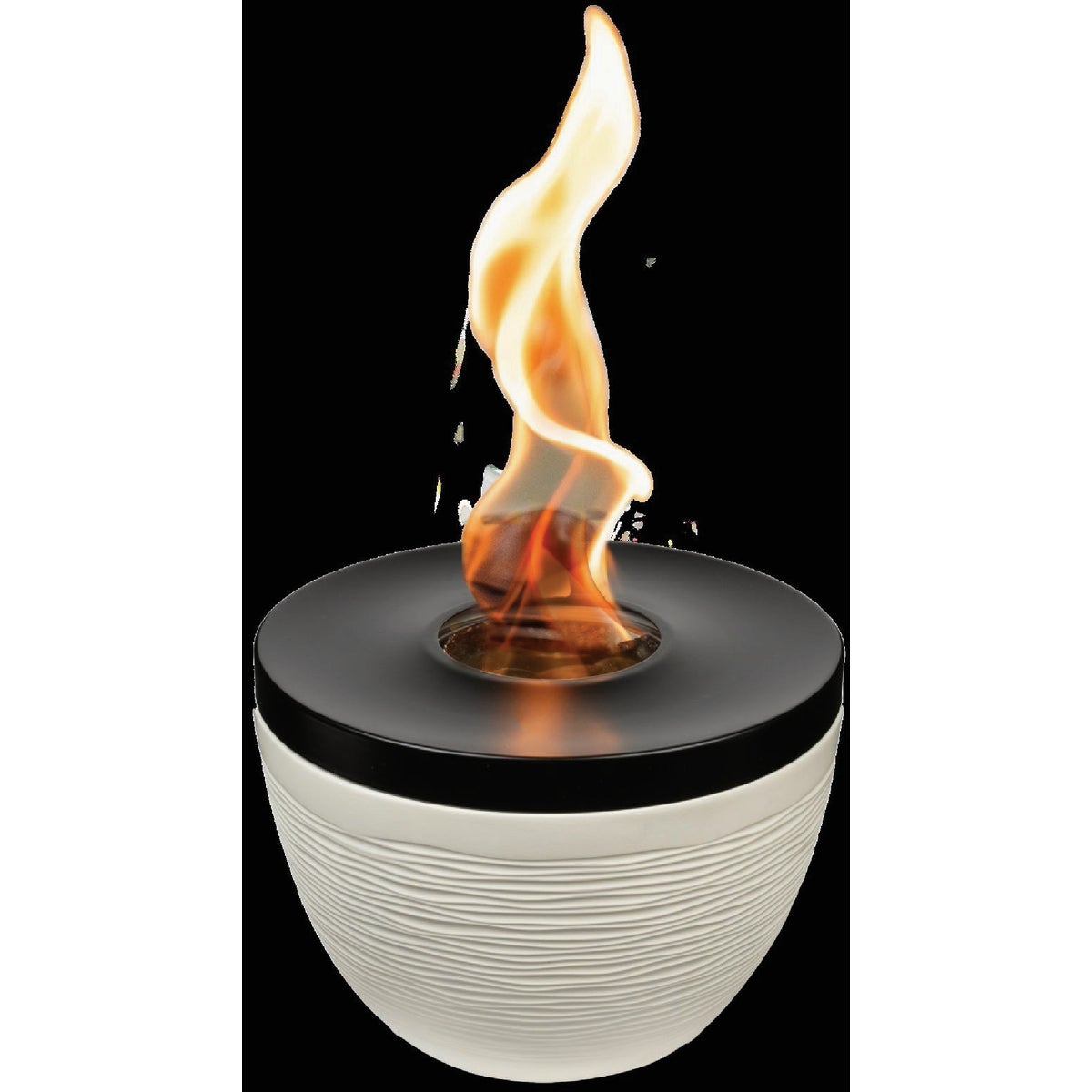 Sterno Small Onyx with Black Lid Tabletop Fire Pit Image 5