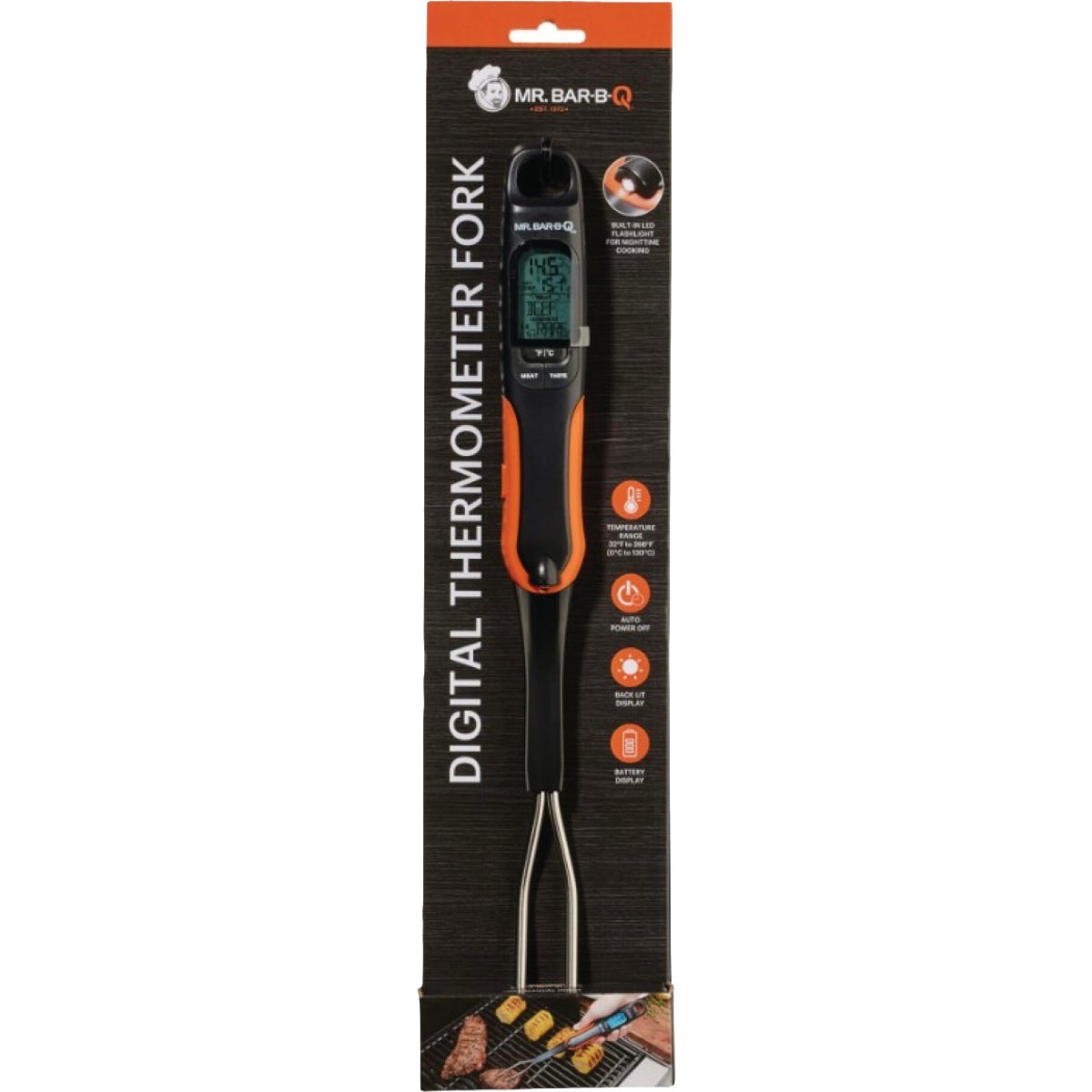 Mr. Bar-B-Q Premium Digital Meat Temperature Fork