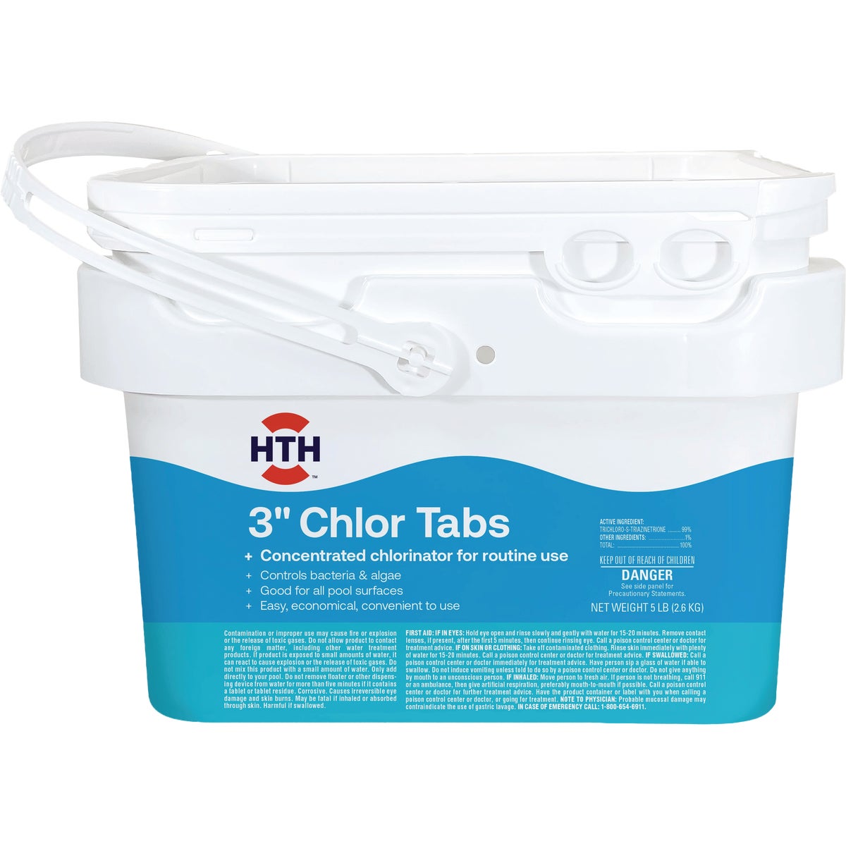 HTH Pool Care 5 Lb. Chlorine Tabs