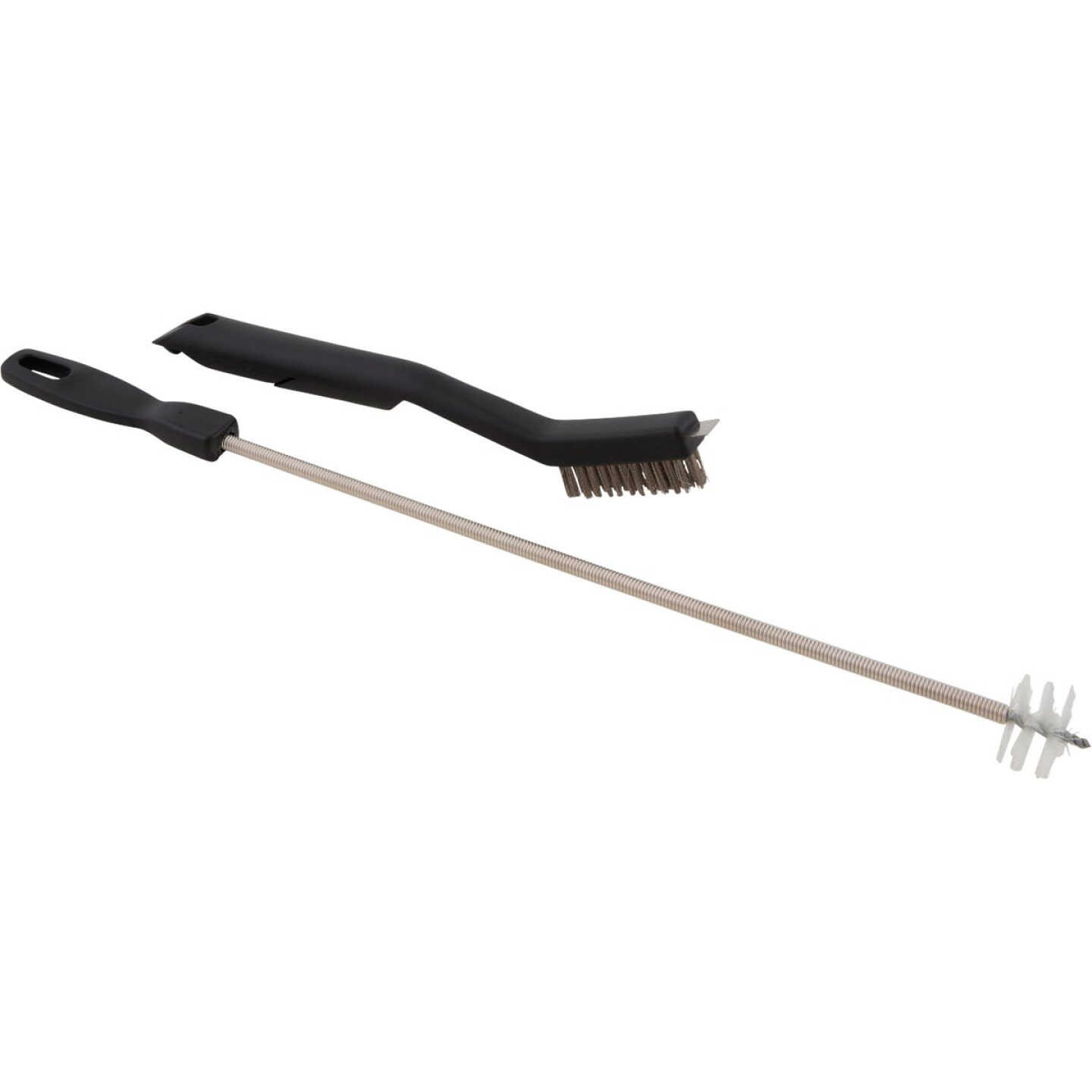GrillPro 10-1/2 In. Resin Handle Venturi Tube Cleaning Brush & Maintenance Set Image 1