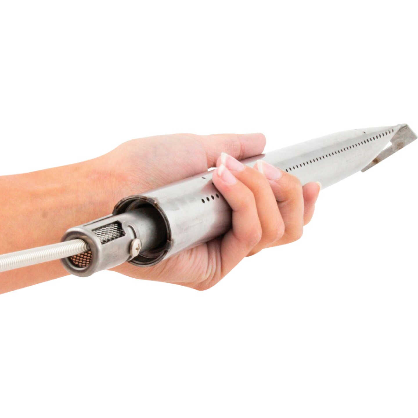 GrillPro 10-1/2 In. Resin Handle Venturi Tube Cleaning Brush & Maintenance Set Image 2