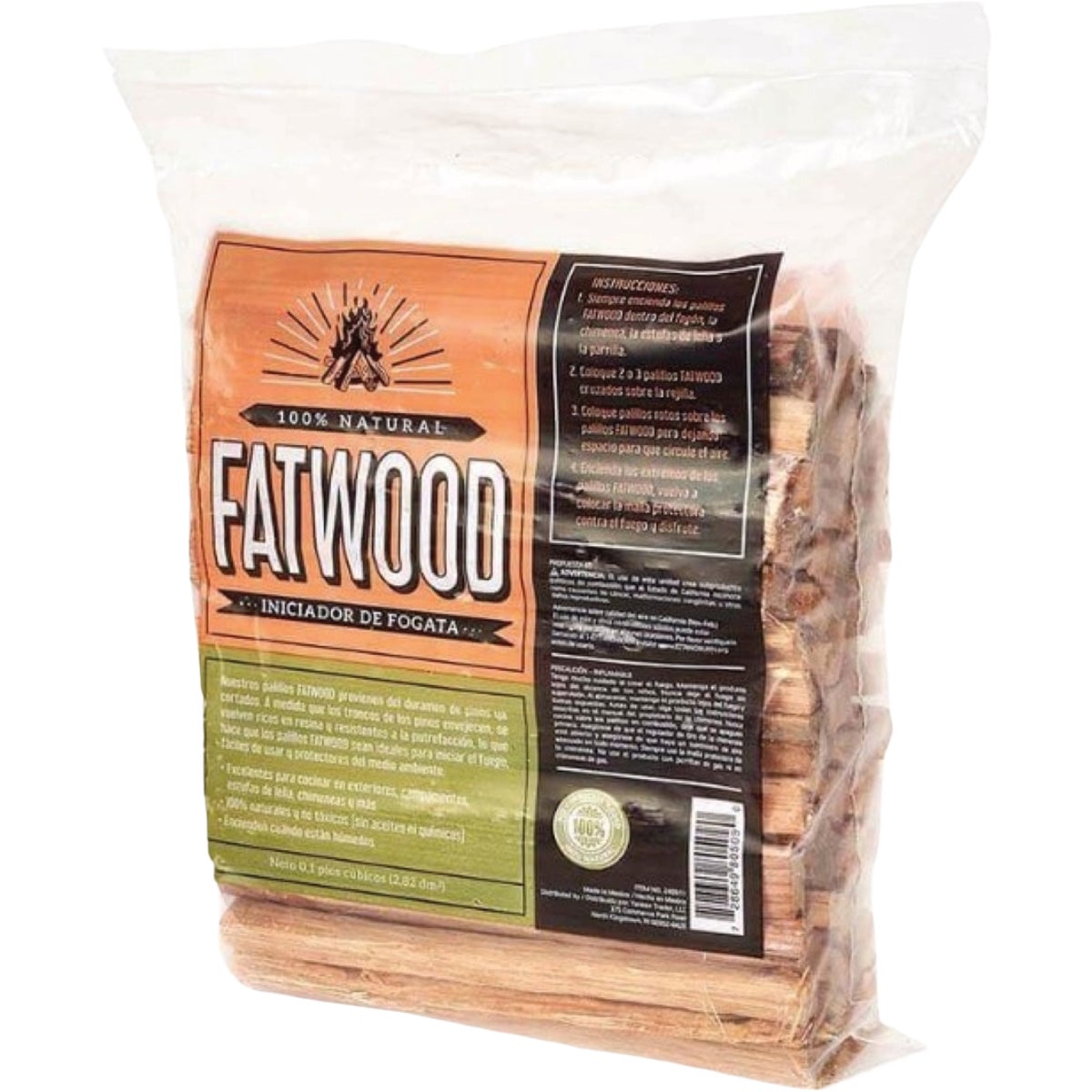 Mr. Bar-B-Q Fatwood 4 Lb. Fire Starter Image 3
