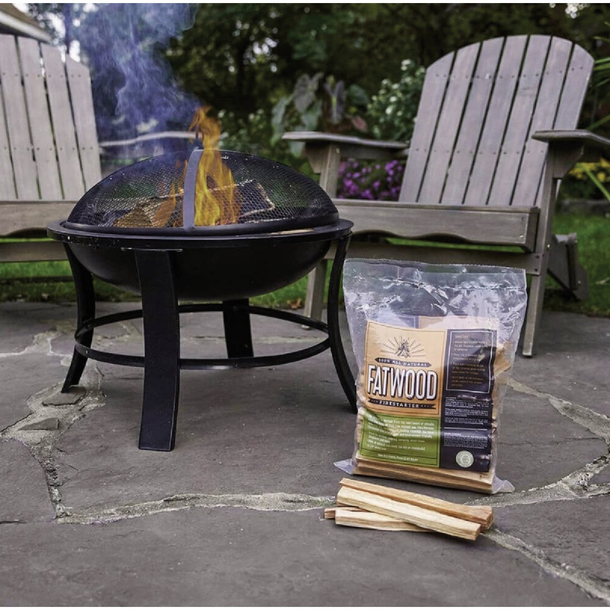 Mr. Bar-B-Q Fatwood 4 Lb. Fire Starter Image 2