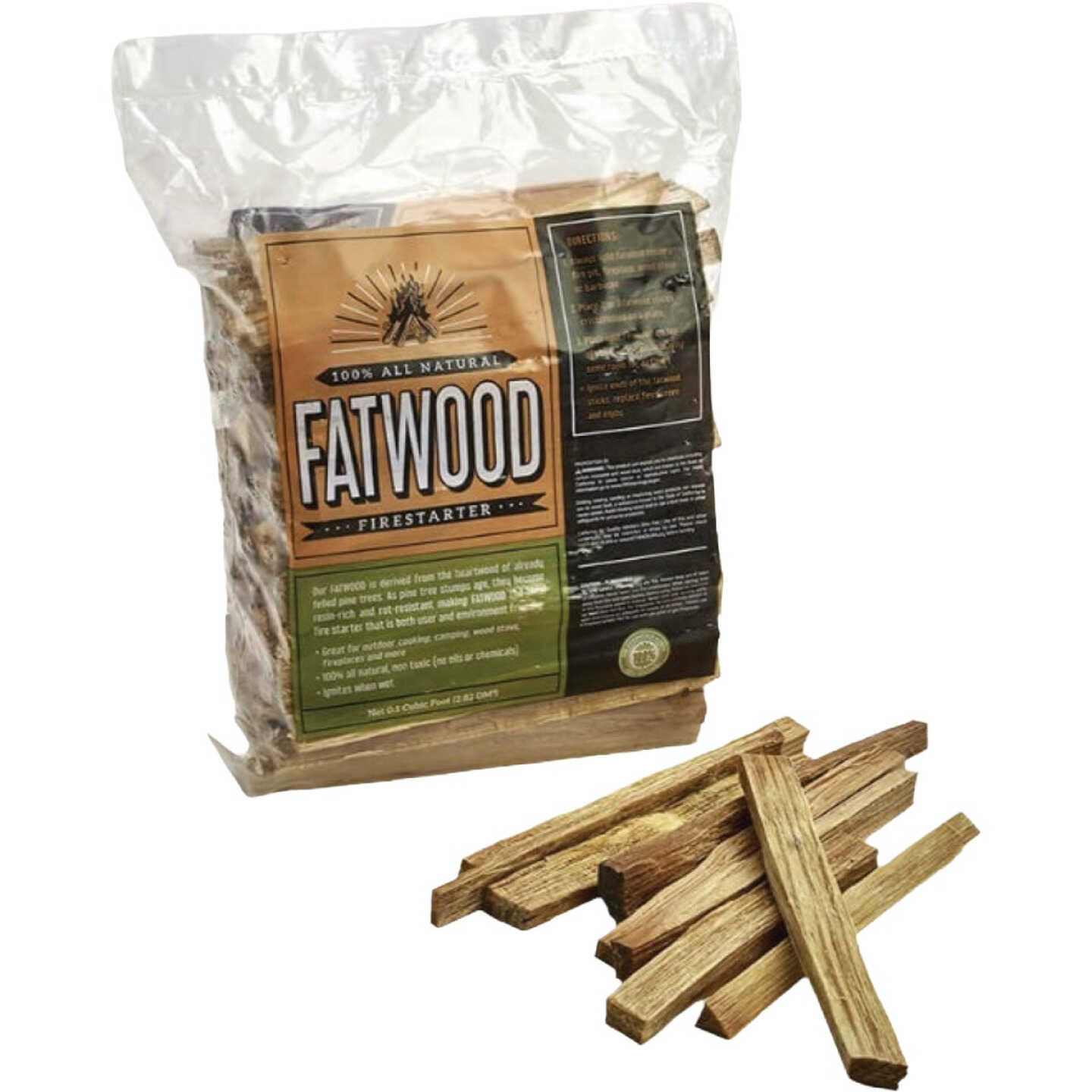Mr. Bar-B-Q Fatwood 4 Lb. Fire Starter Image 1