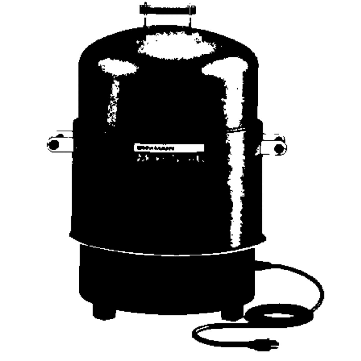 BLACK ELECTRIC SMOKER