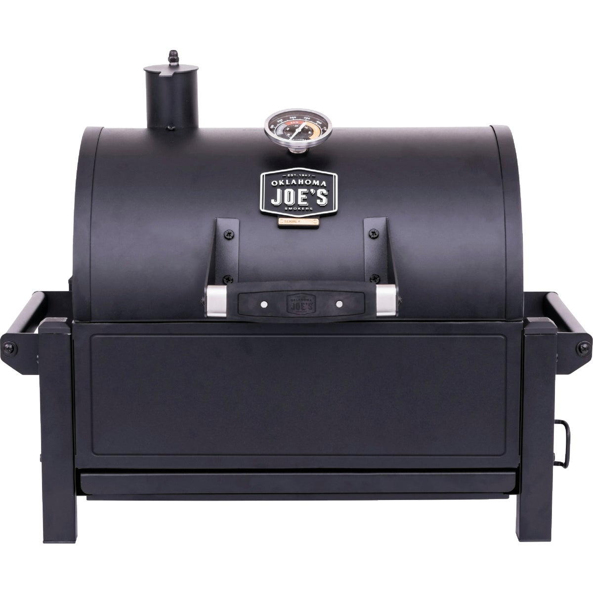 Oklahoma Joe's Rambler Black 218 Sq. In. Charcoal Tabletop Portable Grill