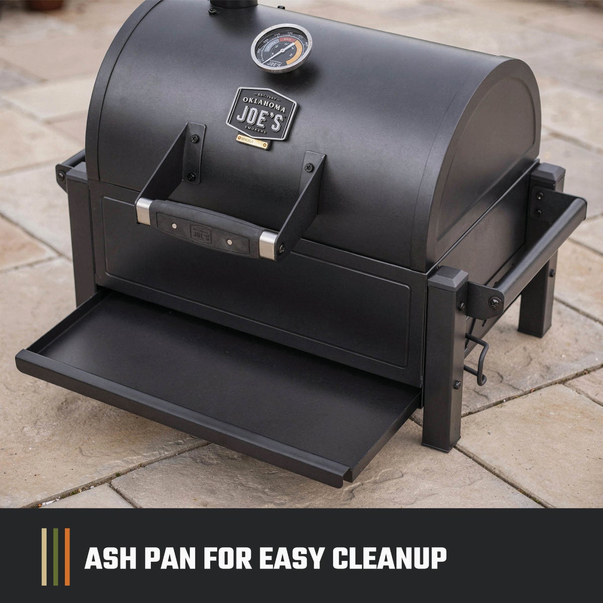 Oklahoma Joe's Rambler Black 218 Sq. In. Charcoal Tabletop Portable Grill Image 2