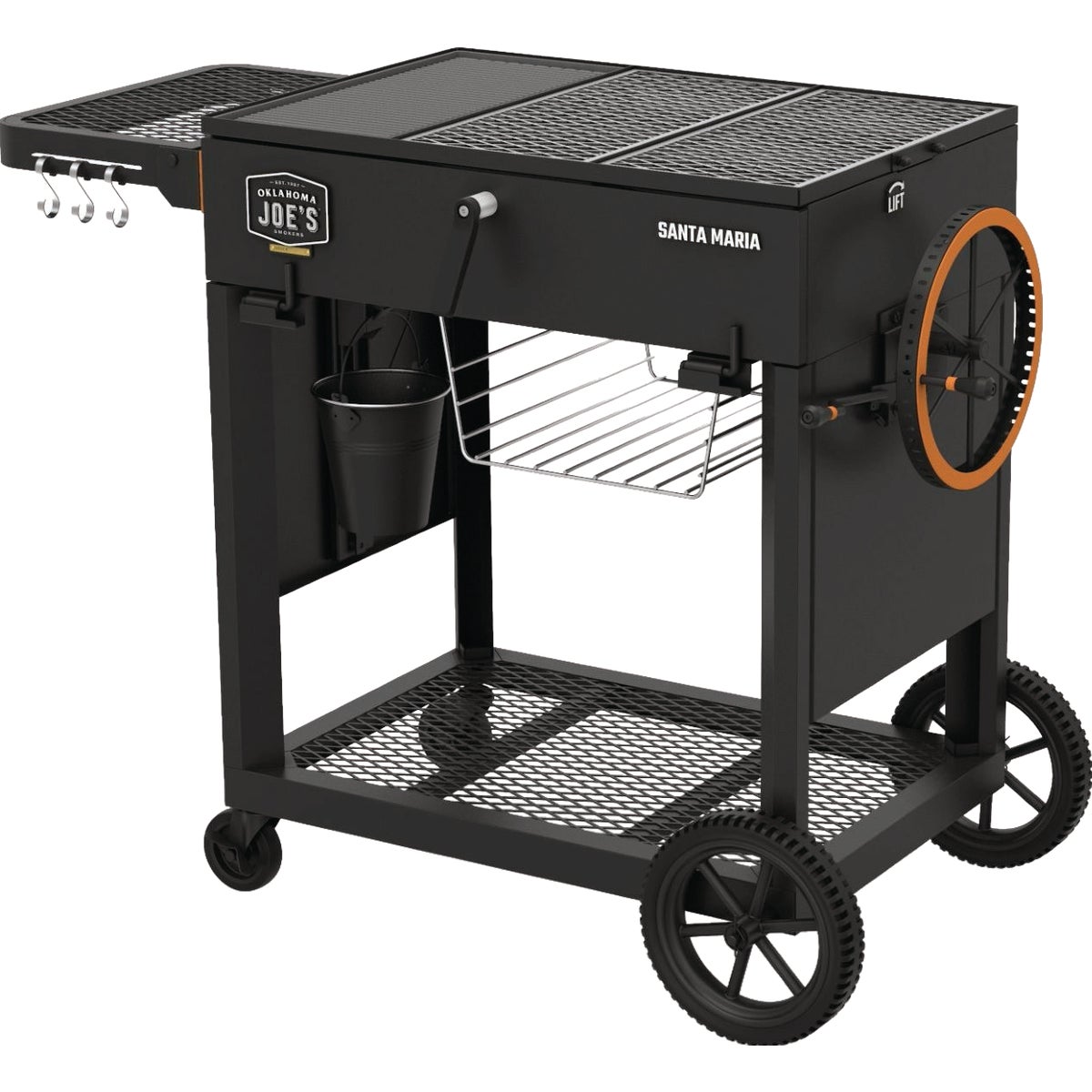 Oklahoma Joe's Firecraft Series Santa Maria 600 Sq. In. Charcoal Grill