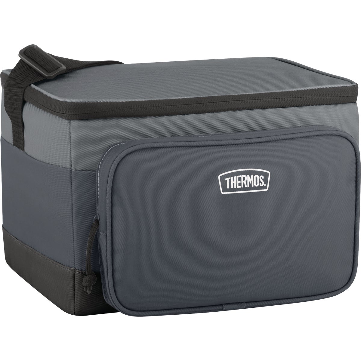 Thermos 12-Can Soft Side Cooler, Charcoal