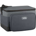 Thermos 12-Can Soft Side Cooler, Charcoal Image 1