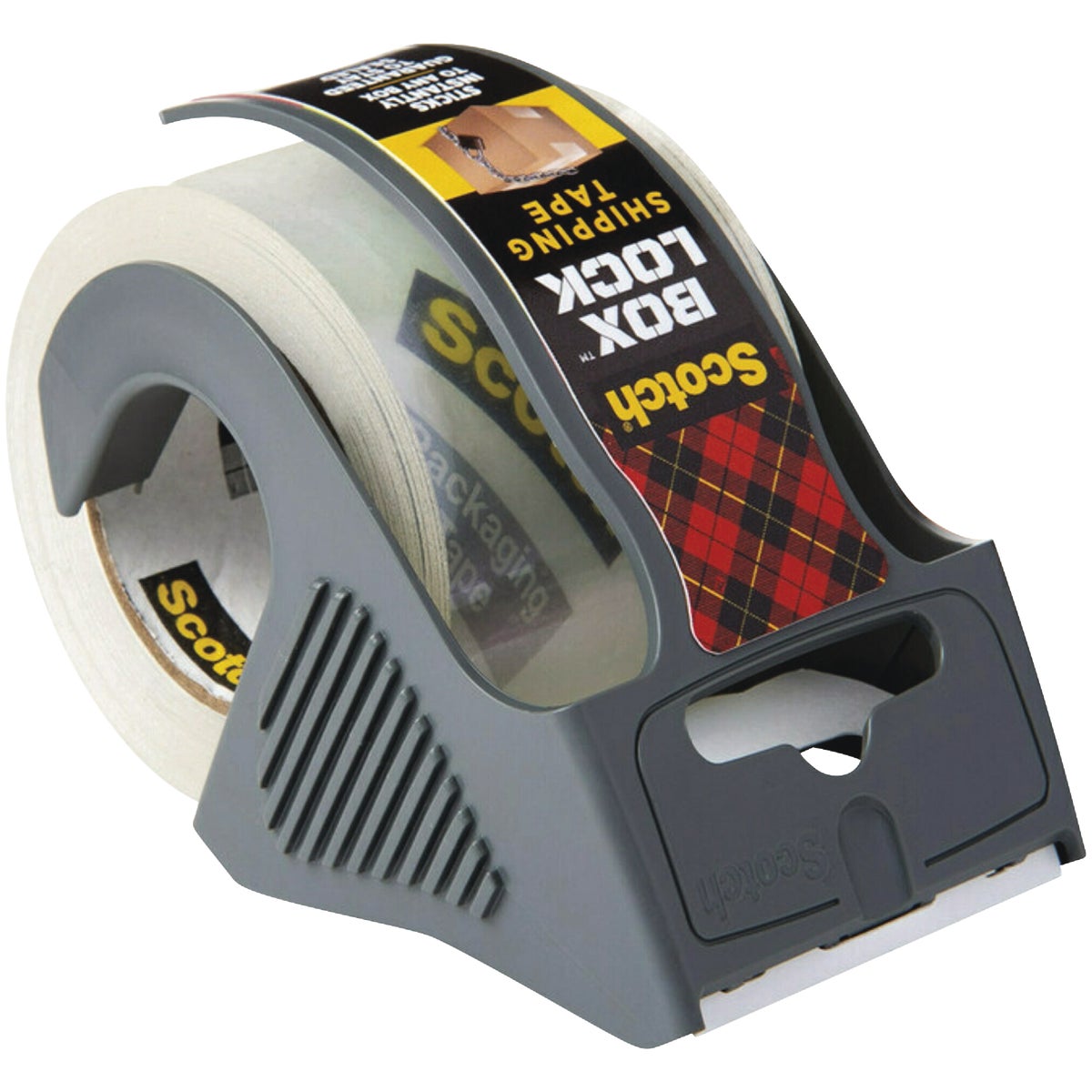 Scotch Box Lock 1.88 In. x 22.2 Yd. Clear Shipping Packaging Tape Image 4