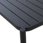 Sunjoy 59 In. x 37 In. Rectangle Heavy-Duty Black Steel Dining Table Image 4
