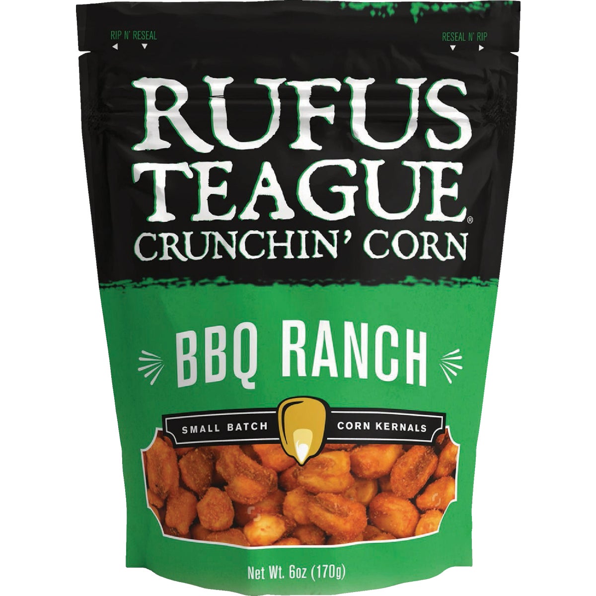 Rufus Teague Crunchin' Corn 6 Oz. BBQ Ranch Corn Kernels Image 2