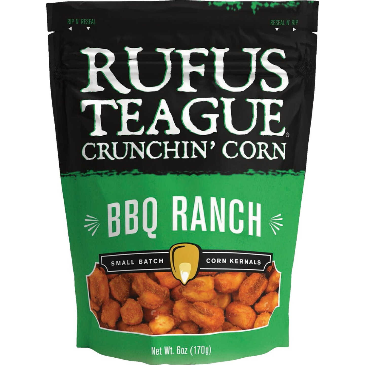 Rufus Teague Crunchin' Corn 6 Oz. BBQ Ranch Corn Kernels Image 1
